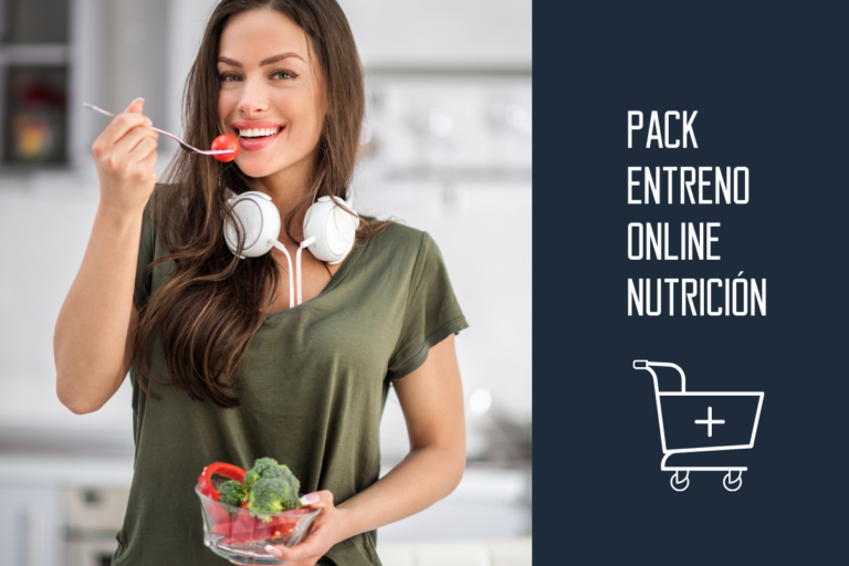 Entrenamiento online y sesiones de nutrición
